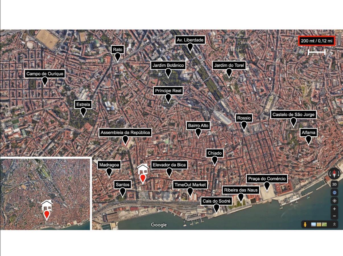 Luxury Apartment By Myplaceforyou, Very Quiet, Close To Time Out Market Lisboa Exterior foto
